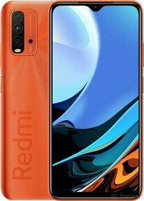 Xiaomi Redmi 9T 128 GB oranžový AKO NOVÝ + KRYTY,FOLIA