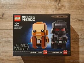 LEGO BrickHeadz 40547 Obi-Wan Kenobi a Darth Vader