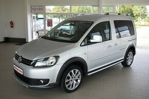 Volkswagen Caddy 1,6 TDi Cross,Navi,vyhř.sed - 1