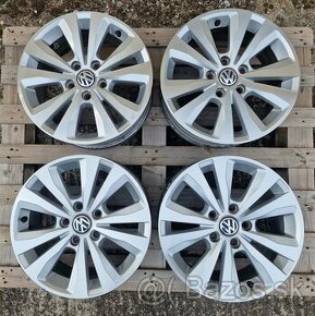 ORIGINÁL VOLKSWAGEN HLINÍKOVÉ DISKY 5x112 R16 - 1