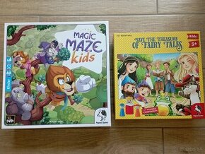 Kooperatívne spoločen. hry MAGIC MAZE KIDS/SAVE the TREASURE