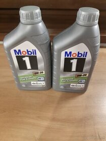 Predám olej Mobil 1 0W-20 advanced fuel economy - 1