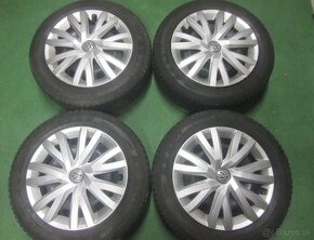 R16 Zimná sada VW GOLF rozteč 5x112 205/55R16 michelin - 1