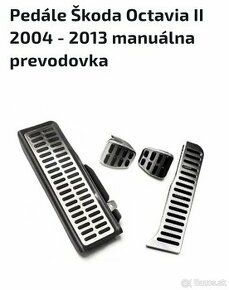 Pedále Škoda Octavia RS II/II FL 2004 - 2013