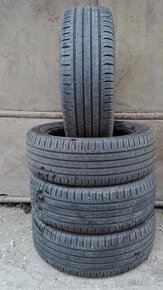 Predám 4-letné pneumatiky Continental Eco 215/55 R17