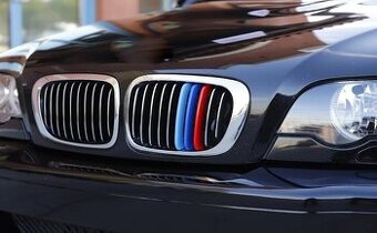 M Tricolor pásiky na mriežku BMW