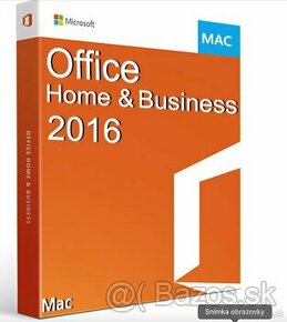 Microsoft Office 2016 Home and Business MAC CD KEY