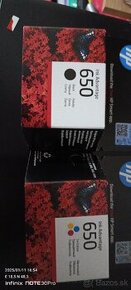 Predám toner HP 650 do atramentovej tlačiarne