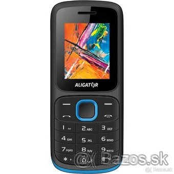 mobil Aligator D210 Dual SIM čierno - modrý