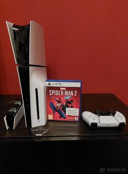 Súrne predám PS5 + príslušenstvo + Spider-Man 2 za 600 €