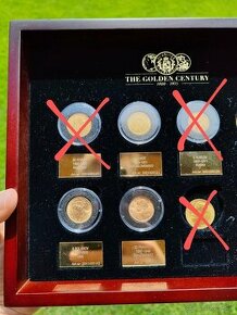 Významná zbierka zlatých mincí