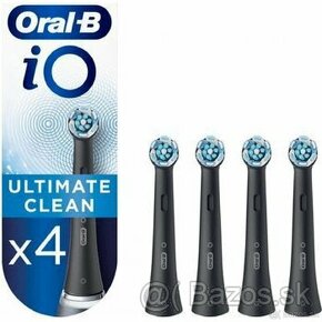 Náhradné kefky Oral-B iO Ultimate Clean Black 4 ks - NOVÉ