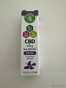 CBD kvapky pre lepší spánok EXTRA, 10 ml