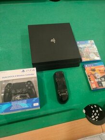 Playstation 4 pro 1TB 1x ovladač + hry - 1