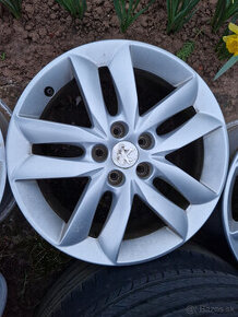 5x108 r17 et46 alu disky kolesa peugeot 17 elektrony