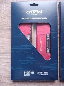 Crucial Ballistix_Patriot Viper 4 Blackout 64GB/ 3600 Zaruka - 1