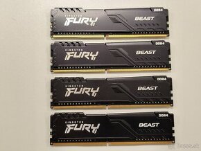 32 GB DDR4 3200 MHz Kingston Fury Beast - V ZÁRUKE