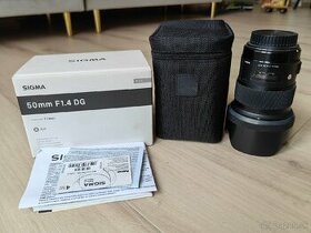 ZĽAVA-Sigma 50/1.4 DG HSM ART Canon