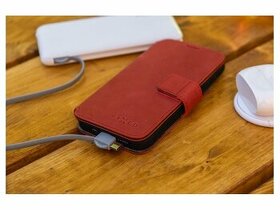 Kožené leather puzdro knižkové Samsung A54 5G