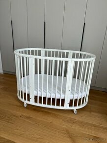 Postieľka Stokke Sleepi V3 White