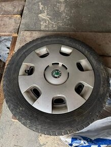 Plechové disky, puklice, pneumatiky Škoda Fábia 165/70 R14