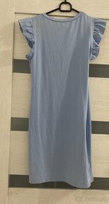 Modré letné šaty - 1