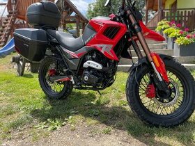 Barton Hyper 125 + kufre - možný nákup na splátky