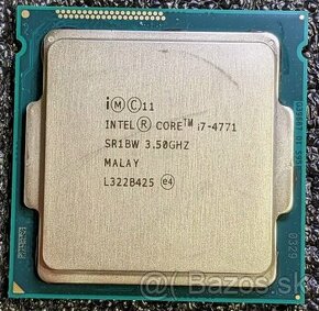 Predám procesor Intel Core i7-4771 CPU 3,50Ghz - 1