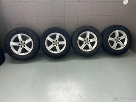 Disky Orig. AUDI  7J x 17 + pneumatiky 235/65 R17 zimné - 1