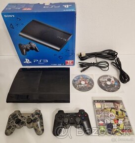 PlayStation 3 Super Slim 500GB čierny v krabici