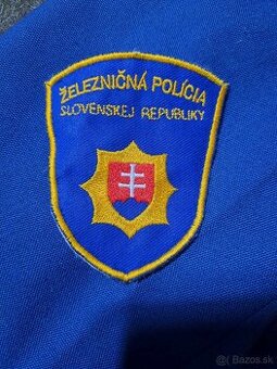 Nášivka železničnej polície - 1. typ Slovenská republika