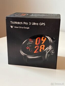 Mobvoi TicWatch Pro 3 Ultra GPS, čiernej farby