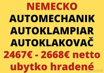 AUTOMECHANIK - AUTOKLAMPIAR - AUTOLAKOVAČ