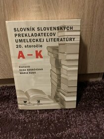 Slovník slovenských prekladateľov umeleckej literatúry - 1