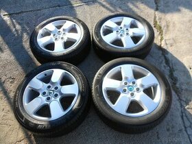 17"-LETNA SADA KOLIES NA PREDAJ 225/50R17 5x112 ORIG. ŠKODA.