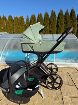 Cybex priam leaf green 2-kombi