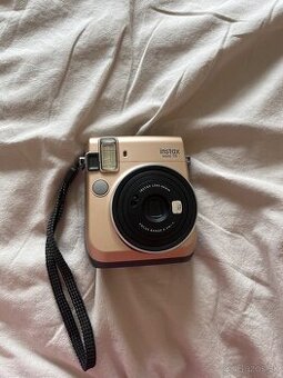 Predám Instax Mini 70 rose gold v TOP stave