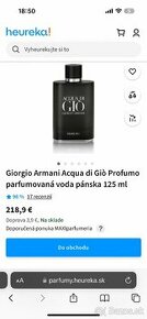 Giorgio Armani profumo 125ml