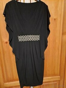 Nádherné  čierne šaty - 1