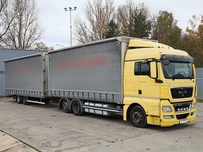 MAN TGX 24.440, 6x2, EURO 5 EEV, RETARDÉR, 23 PALET+ PŘÍVĚS  - 1