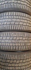 Predám 4ks jazdené zimné 225/55r16-99H Continental