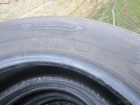 215/65R16 98H zimne pneu Fulda dezen 7-8mm