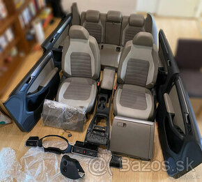 komplet sedačky/tapacíre- polokoža z VW Jetta MK6 2012