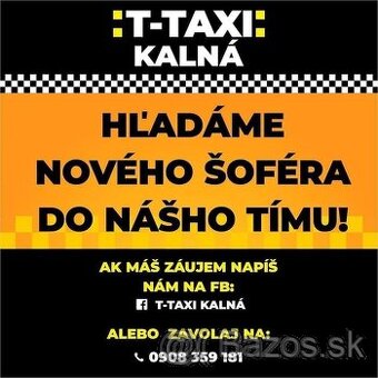 Šofér Taxislužby