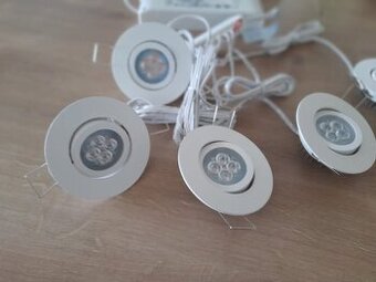 Led bodové svetlá vrátane 5x LED - Spot 3W