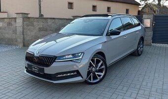 Škoda SUPERB SPORTLINE 4x4 2.0TDi DSG 147kW ŤAŽNÉ/WEBASTO