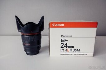 Canon EF 24mm f/1.4L II USM – vynikajúci širokouhlý objektív