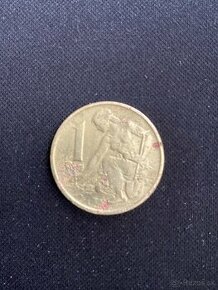 1 koruna 1959 - 1