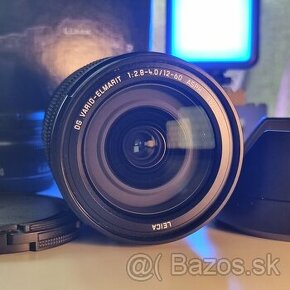 Leica Lumix objektiv f/2.8 12 60 mm (24-120mm) na BMPCC Pana