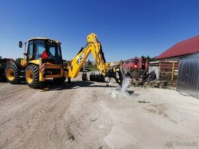 JCB 4CX traktorbager - zemné, búracie a výkopové práce - 1